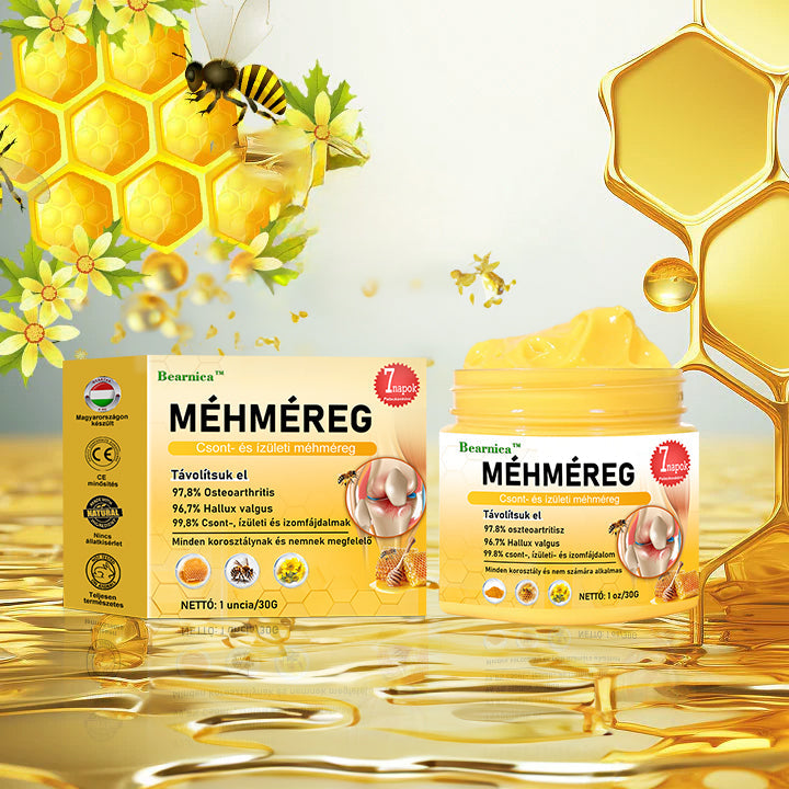🍯🐝 BEARNICA™ Bee Venom Advanced ízület- és csontkezelő krém🔥 (Utolsó napi akció, 80% kedvezmény)