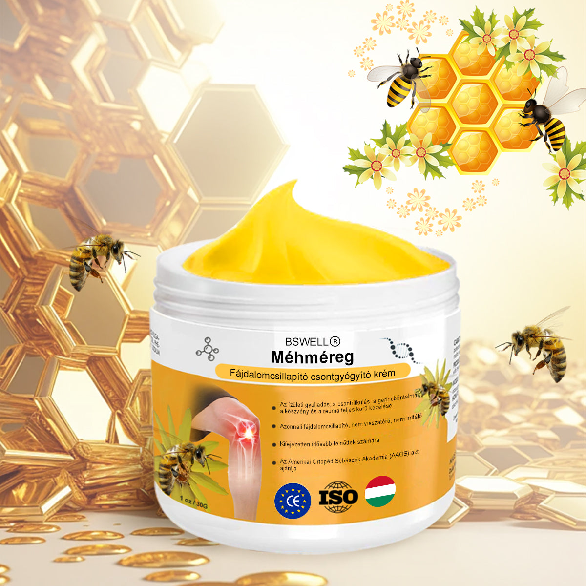 BSWELL® Méregtelenítő és csontregeneráló krém🌱𝐀𝐀𝐎𝐒 𝐚𝐣á𝐧𝐥𝐣𝐚 (Szakosodott ortopédiai betegségekre és fájdalomra)🌈