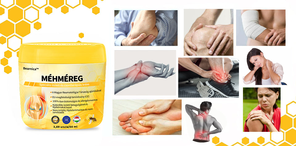 🌿🌿 BEARNICA™ Bee Venom Advanced ízület- és csontkezelő krém🔥 (Utolsó napi akció, 70% kedvezmény)