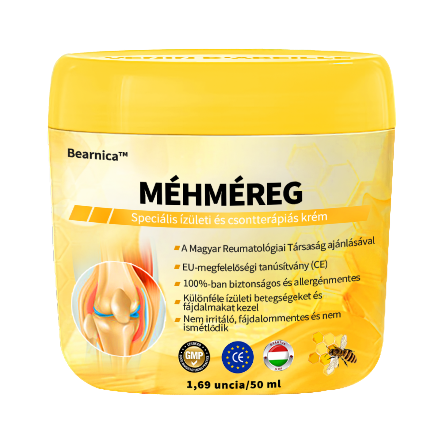 🌿🌿 BEARNICA™ Bee Venom Advanced ízület- és csontkezelő krém🔥 (Utolsó napi akció, 70% kedvezmény)
