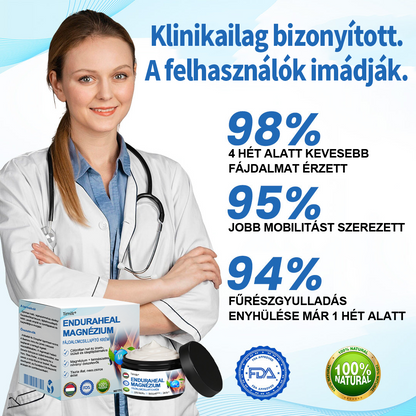 Timilk® EnduraHeal magnéziumos fájdalomcsillapító krém (ízületi gyulladás, neuropátia, reuma, sportsérülések stb. kezelésére)