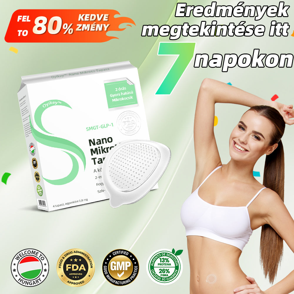 [Lásd az eredményeket 7 nap múlva]🌲0yikey™ SMGT-GLP-1 nano mikrotűs tapasz (Fájdalommentes, hosszan tartó, kezeli a cukorbetegséget, az elhízást és a szív- és érrendszeri betegségeket)🔥🔥