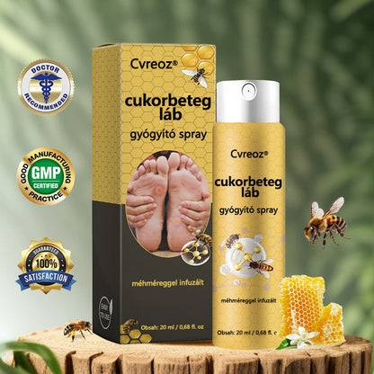 Cvreoz® méhméreg gyógyító spray a sebek gyógyulására és regenerálására a kezeken és a lábakon🌿🌿