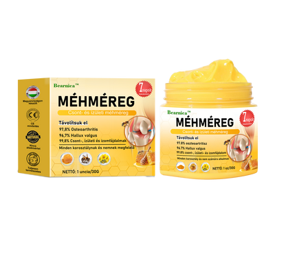🍯🐝 BEARNICA™ Bee Venom Advanced ízület- és csontkezelő krém🔥 (Utolsó napi akció, 80% kedvezmény)