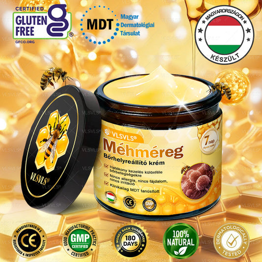 VLSVLS® Méhméreg Bőrhelyreállító Krém✅ – Utolsó nap! 80% kedvezmény 🔥