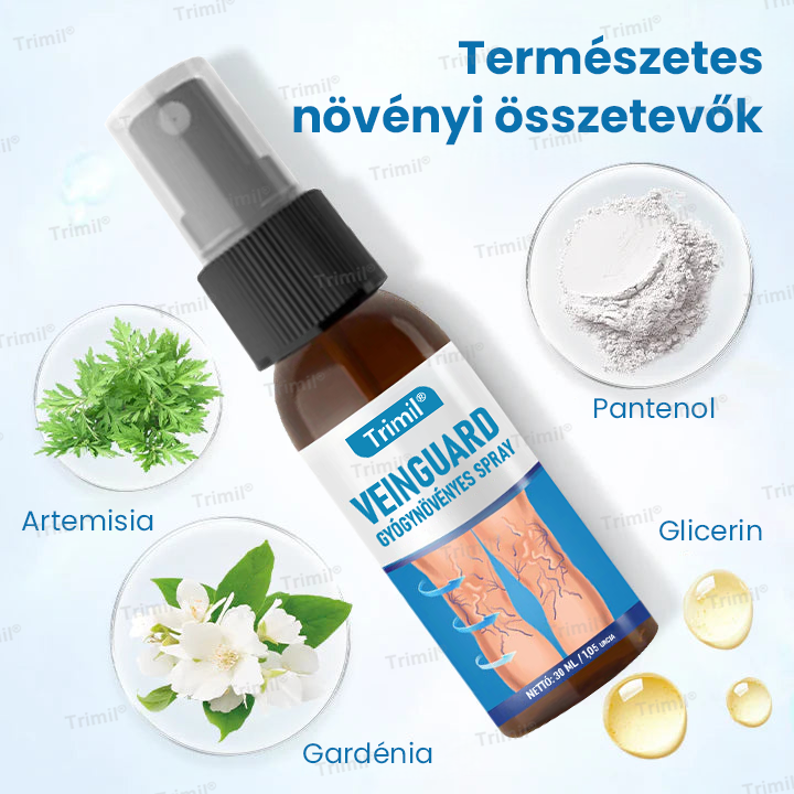 🌿Trimil® VeinGuard Gyógynövényes Spray - 👨‍⚕️ Klinikailag bizonyított, hogy mindössze 7 nap alatt megszünteti a visszereket!✨