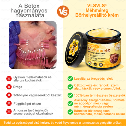 🌿 VLSVLS® Méhméreg Bőrhelyreállító Krém ✨ UTOLSÓ NAP – 80% KEDVEZMÉNY 🏆