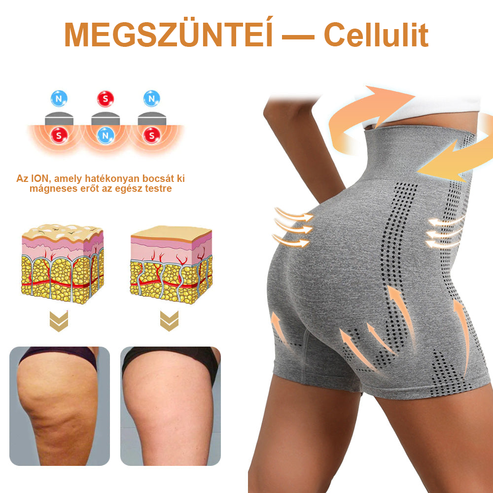[Hivatalos zászlóshajó bolt] VOCJFEI™ MikroVibráló Masszázs Modul Selyem Rövidnadrág Jonizált Szálakkal Javító és Formáló🌻