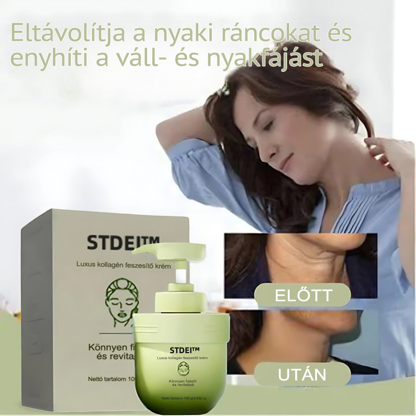 STDEI™ Luxus Kollagénfeszesítő Krém (🔥70% kedvezmény korlátozott ideig!)💥